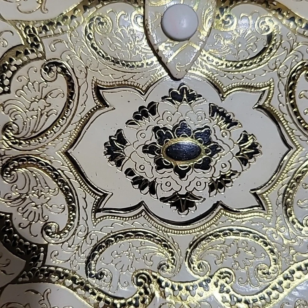 Italarts Gold Vintage Wallet Made In Italy - Picture 9 of 9